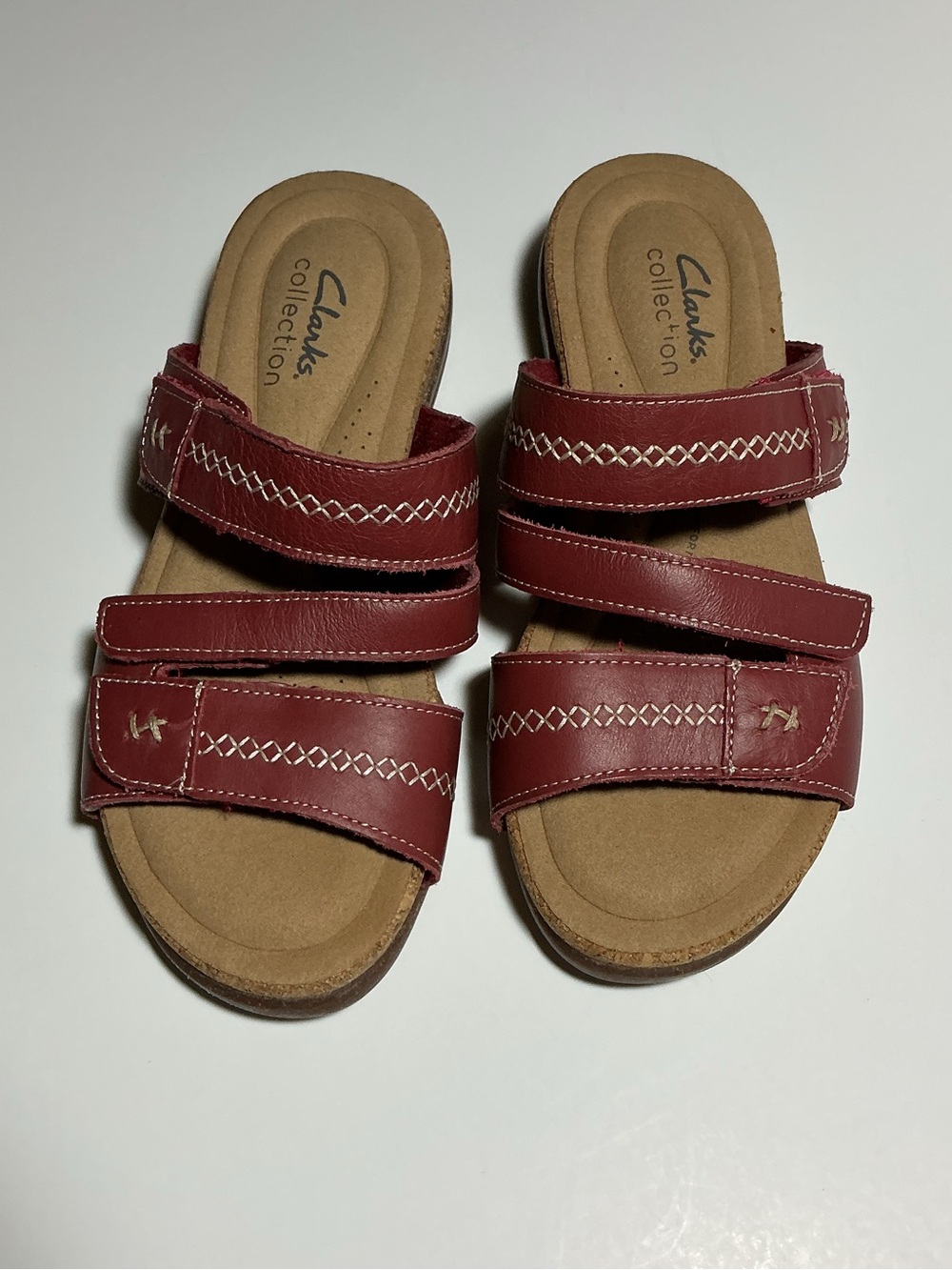 Clarks Brown Comfort Sandals